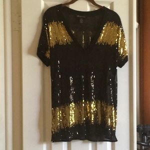 Sequin top